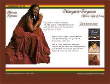 Tablet Screenshot of africansoprano.com